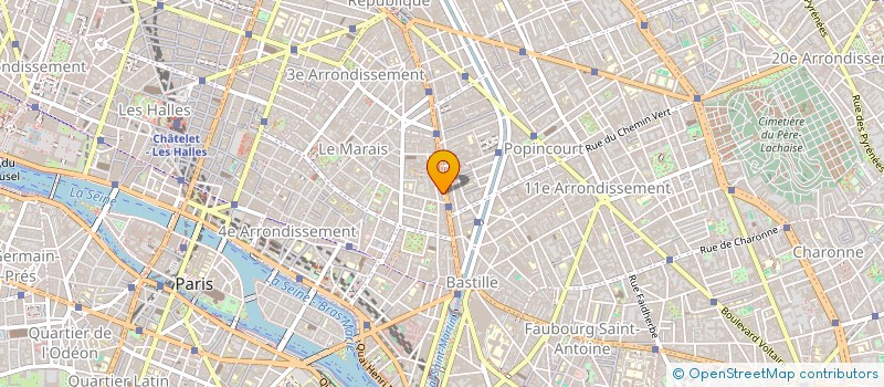 localisation de l'entreprise FEDERATION FRANCAISE DES ECOLES DE MUSIQUE ET DE CHANT  PARIS