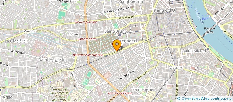 localisation de l'entreprise FEDERATION FRANCAISE DES MOTARDS EN COLERE 33  MERIGNAC