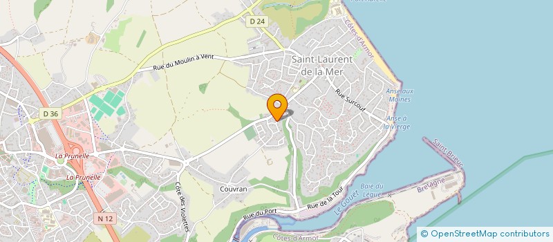 localisation de l'entreprise FEDERATION FRANCAISE DES MOTARDS EN COLERE  PLERIN