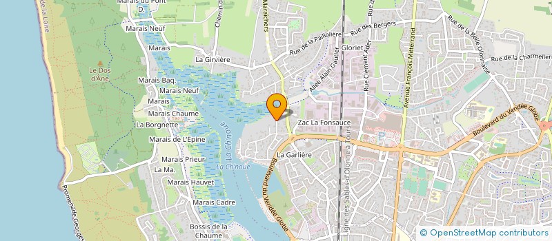 localisation de l'entreprise FEDERATION FRANCAISE DES PECHEURS EN MER à LES SABLES D'OLONNE