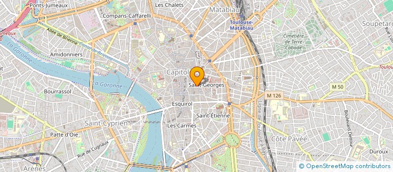 localisation de l'entreprise FEDERATION FRANCAISE DES RESEAUX POUR LE DEVELOPPEMENT PROFESSIONNEL DES FEMMES  TOULOUSE
