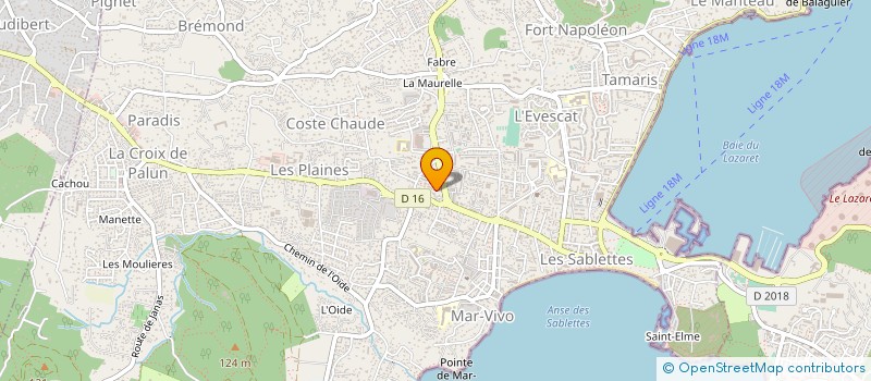 localisation de l'entreprise FEDERATION FRANCAISE EURO ET INTERNAT à LA SEYNE-SUR-MER