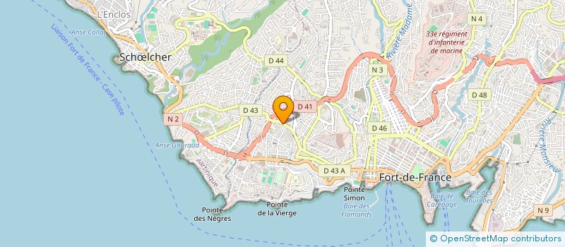 localisation de l'entreprise FEDERATION FRANCAISE JEUNESSE ADVENTISTE à FORT-DE-FRANCE