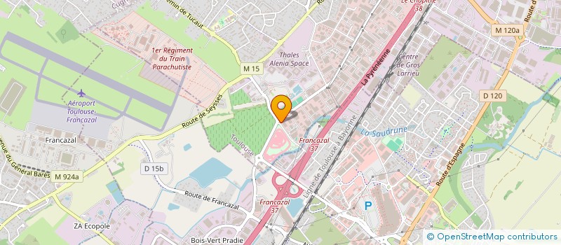 localisation de l'entreprise FEDERATION FRANCAISE MOTARDS EN COLERE 31 à TOULOUSE