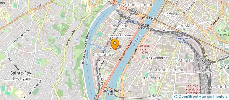 localisation de l'entreprise FEDERATION FRANCAISE POUR LES LIENS SOCIAUX à LYON