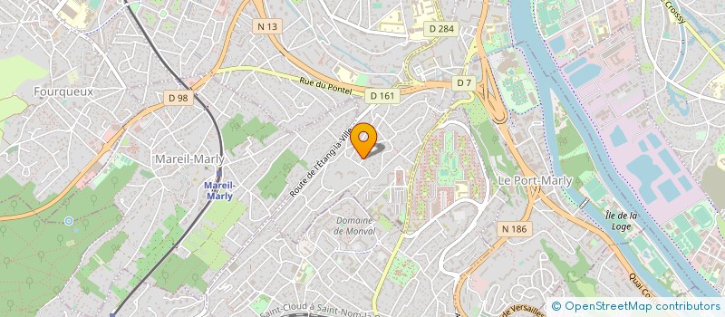 localisation de l'entreprise FEDERATION FRANCAISE RANDONNEES SPORTIVE à LE PECQ