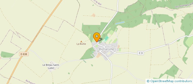 localisation de l'entreprise FEDERATION FRANCAISE TELETRAVAILLEURS ET MICRO-AUTOENTREPRENEURS  RICHARVILLE