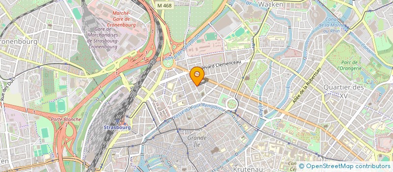localisation de l'entreprise FEDERATION FRANCAISE USAGERS BICYCLETTE à STRASBOURG