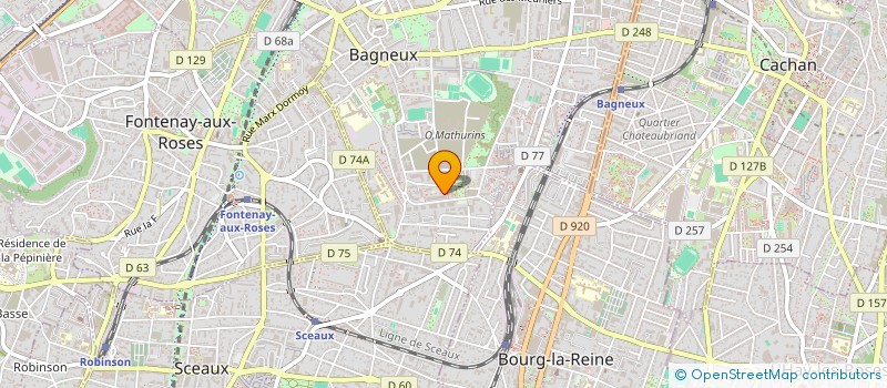 localisation de l'entreprise FEDERATION FRANCE EUROPE RASSEMBLEMENT DEMOCRATIQUE CENTRAFRICAIN à BAGNEUX