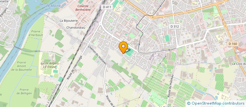 localisation de l'entreprise FEDERATION FRANCE OUEST ADOPTION à ANGERS