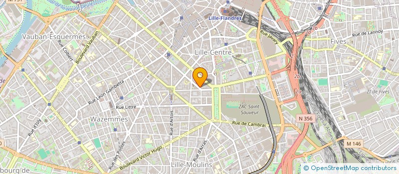 localisation de l'entreprise FEDERATION FRANCOPHONE DES DEBATS DU NORD à LILLE