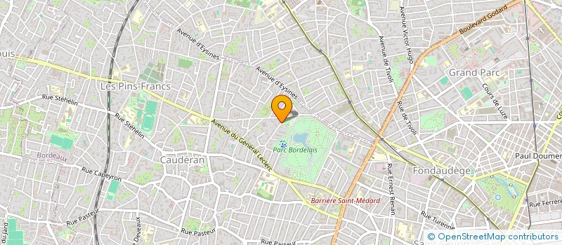 localisation de l'entreprise FEDERATION FRANCOPHONE INTERNATIONALE DE SOINS PALLIATIFS (FISP)  BORDEAUX