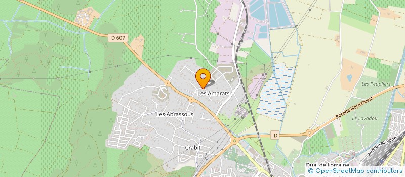 localisation de l'entreprise FEDERATION HALLES MARCHES COUVERTS FRANC  NARBONNE