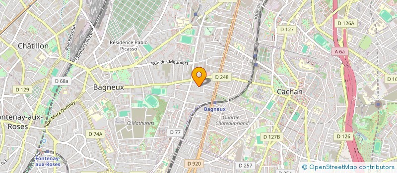 localisation de l'entreprise FEDERATION HAY DJAMPA à BAGNEUX