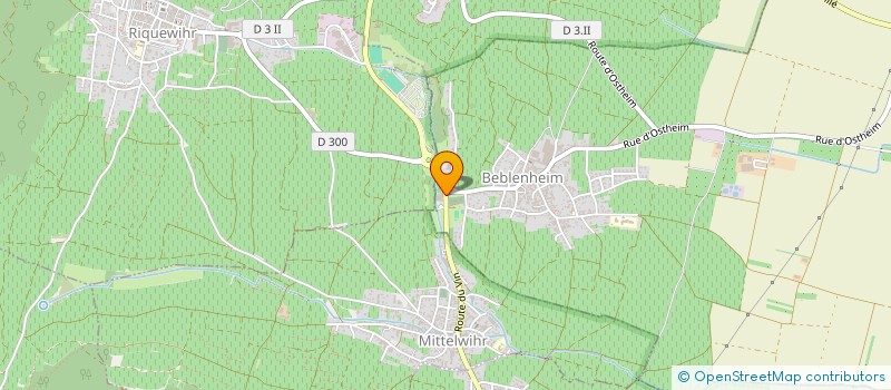 localisation de l'entreprise FEDERATION HT-RHIN COOP AGRICOLES  BEBLENHEIM