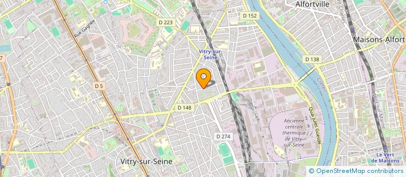 localisation de l'entreprise FEDERATION INDEPENDANTE ET DEMOCRATIQUE LYCEENNE DU VAL-DE-MARNE (FIDL 94) à VITRY-SUR-SEINE