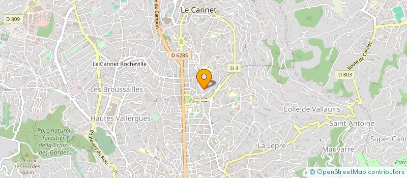 localisation de l'entreprise FEDERATION INT.DEFENSE ENFANTS & FAMILLE à LE CANNET