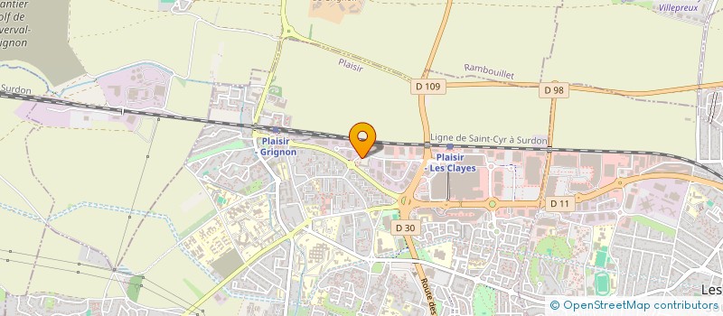 localisation de l'entreprise FEDERATION INTER UNITE AMATEUR à PLAISIR