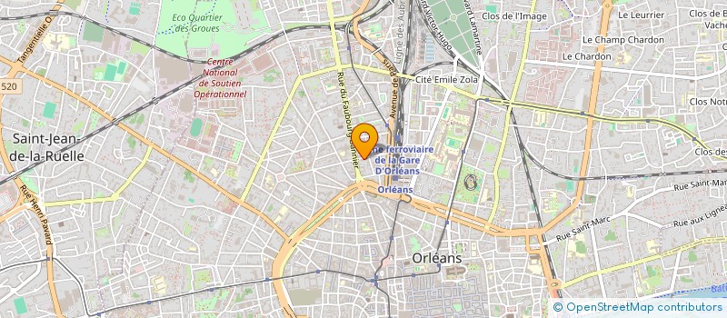 localisation de l'entreprise FEDERATION INTERNAT TROMPES DE FRANCE à ORLEANS