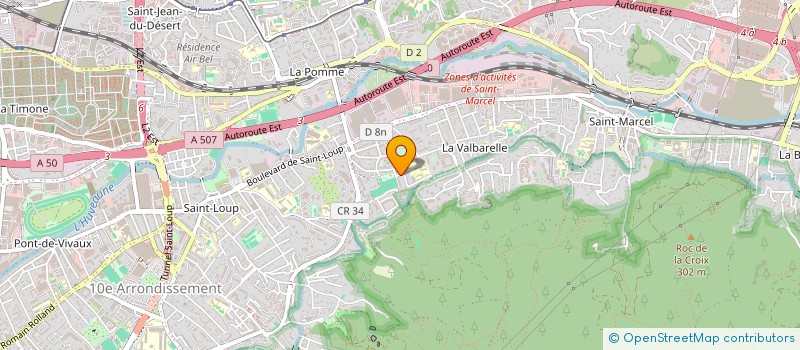 localisation de l'entreprise FEDERATION INTERNATIONAL DE SPORT AMATEUR  MARSEILLE