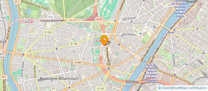 localisation de l'entreprise FEDERATION INTERNATIONALE AFRIQUE ET BEAUTE (FIAB)  PARIS