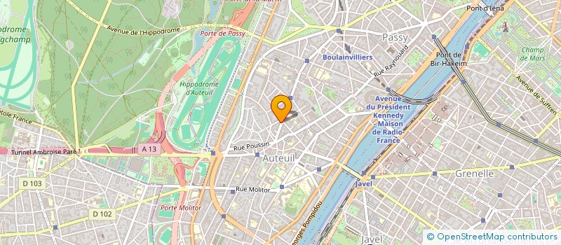 localisation de l'entreprise FEDERATION INTERNATIONALE DES ACCUEILS FRANCAIS ET FRANCOPHONES D'EXPATRIES  PARIS