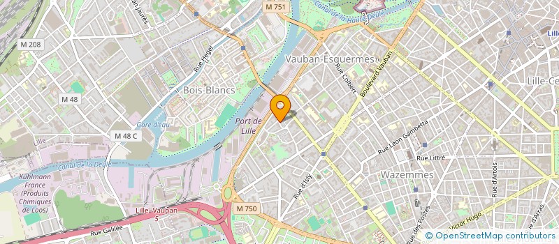 localisation de l'entreprise FEDERATION INTERNATIONALE DES JEUNES CITOYENS à LILLE