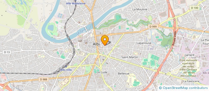 localisation de l'entreprise FEDERATION INTERNATIONALE SPORTS DE DRONES SOUS CAGE à ALBI