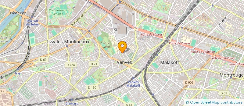 localisation de l'entreprise FEDERATION LA FOLLIA FRANCESE à VANVES
