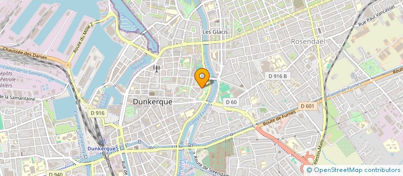 localisation de l'entreprise FEDERATION LAIQUE DES CONSEILS DE PARENTS D'ELEVES DE LA PORTE D'EAU à DUNKERQUE