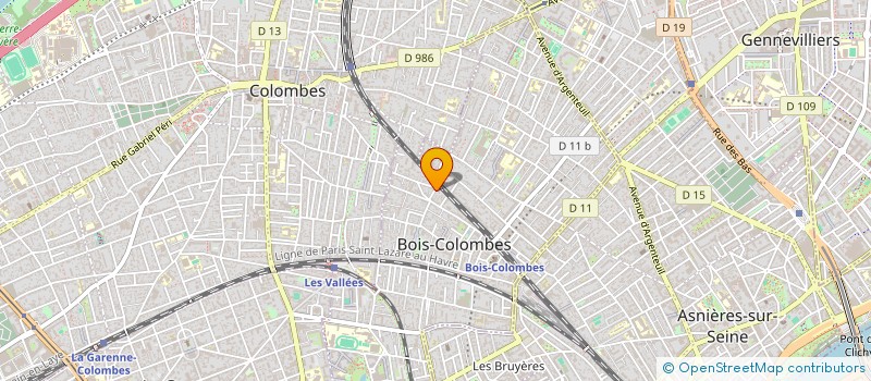 localisation de l'entreprise FEDERATION LASALLIENS INDOCHIN à BOIS-COLOMBES