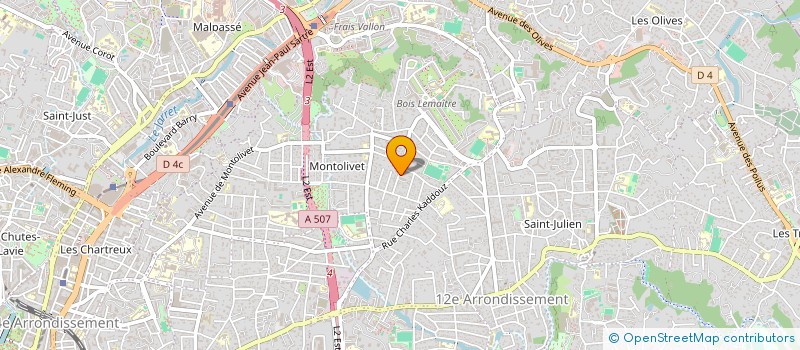 localisation de l'entreprise FEDERATION LEA LIEUX EMERGENCE ARTISTES à MARSEILLE