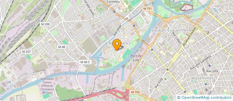 localisation de l'entreprise FEDERATION LILLOISE REGIES DE QUARTIER à LILLE
