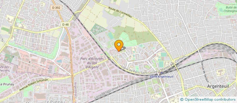 localisation de l'entreprise FEDERATION LOGEMENT VAL OISE à ARGENTEUIL