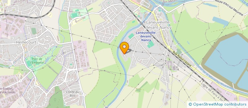 localisation de l'entreprise FEDERATION LORRAINE DES AMICALES DU GENIE  LANEUVEVILLE-DEVANT-NANCY