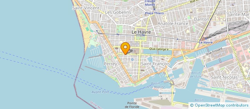 localisation de l'entreprise FEDERATION M.A.N.C.H.E  LE HAVRE