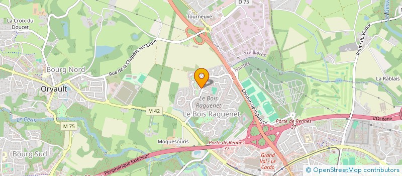 localisation de l'entreprise FEDERATION MARCHE POUR JESUS FRANCE à ORVAULT