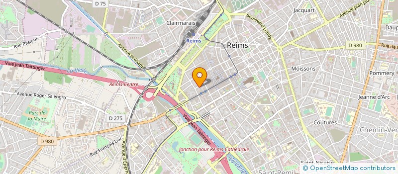 localisation de l'entreprise FEDERATION MARNE PARTI SOCIALISTE  REIMS