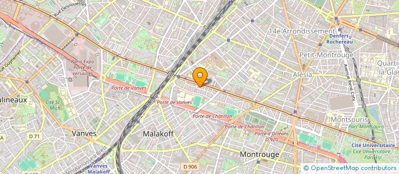 localisation de l'entreprise FEDERATION MEDICO-PSYCHOSOCIALE A LA PERSONNE-INITIATIVE  PARIS