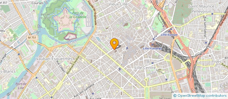 localisation de l'entreprise FEDERATION METROPOLE NORD ACCUEIL à LILLE