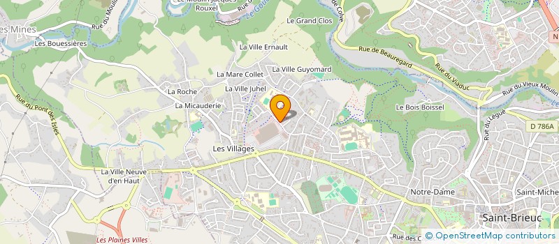 localisation de l'entreprise FEDERATION MSA D'ARMORIQUE à SAINT-BRIEUC