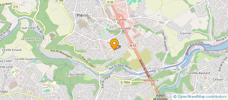 localisation de l'entreprise FEDERATION MUSICALE DEP. CDN.  PLERIN