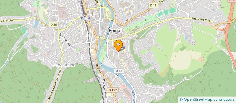 localisation de l'entreprise FEDERATION MUSICALE DES VOSGES  LA BRESSE