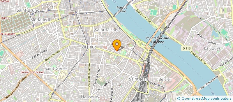 localisation de l'entreprise FEDERATION MUSULMANE DE LA GIRONDE à BORDEAUX