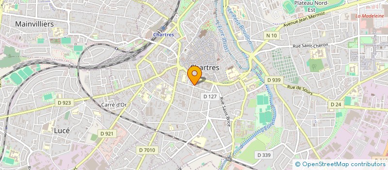 localisation de l'entreprise FEDERATION MUTUALITE AGRICOLE à CHARTRES