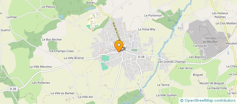 localisation de l'entreprise FEDERATION NAT ANCIENS COMBATTANTS  QUESSOY