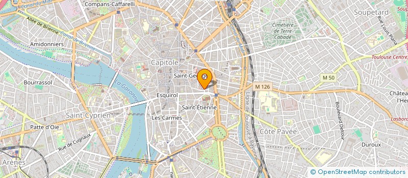 localisation de l'entreprise FEDERATION NAT ANCIENS DE LA RESISTANCE à TOULOUSE