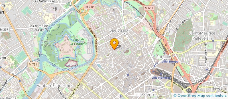 localisation de l'entreprise FEDERATION NATION AUTONOME POLICE à LILLE