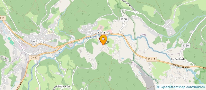 localisation de l'entreprise FEDERATION NATIONAL DES ANCIENS COMBATTANTS ALGERIE MAROC ET TUNISIE  LE THOLY