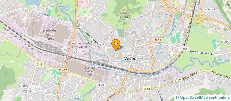 localisation de l'entreprise FEDERATION NATIONALE ACCIDENTES TRAVAIL  VESOUL